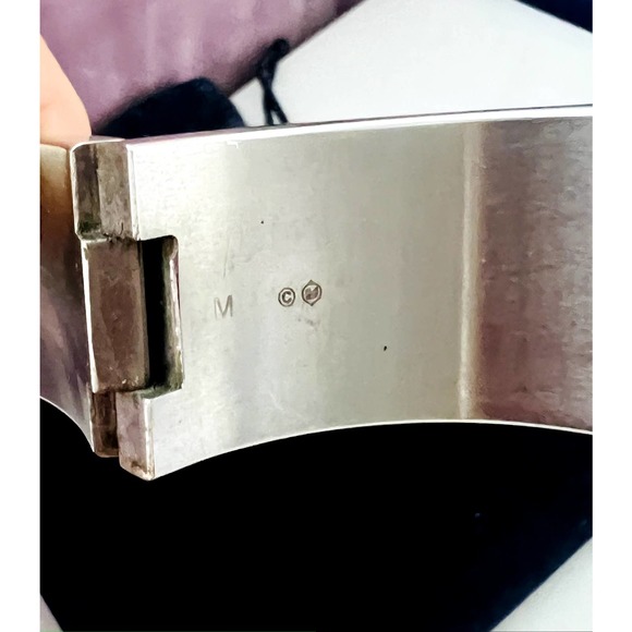 NWT Swarovski Intervalle signed crystal bangle Medium - Picture 6 of 9